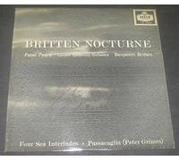 The London Symphony Orchestra - Britten Nocturne / Four Sea Interludes & Passacaglia Pears Decca Lxt 5564 Lp