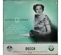 The London Symphony Orchestra - Recital Of Arias - Kathleen Ferrier 10"