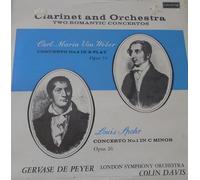 The London Symphony Orchestra - Von Weber Clarinet Concerto No. 2 In E Flat, Op. 74 / Spohr Clarinet Concerto No. 1 In C Minor, Op. 26