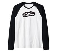 The Lone Ranger Action Collage Front & Back Raglan Baseball Tee