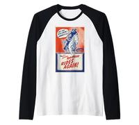 The Lone Ranger Hi-Yo Silver Adventure Poster Raglan Baseball Tee