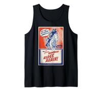 The Lone Ranger Hi-Yo Silver Adventure Poster Tank Top