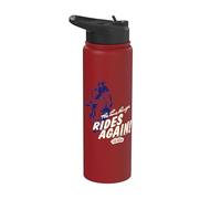 The Lone Ranger Rides Again Silhouette Stainless Steel Insulated Water Bottle
