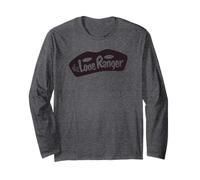The Lone Ranger Silver Rides Collage Front & Back Long Sleeve T-Shirt