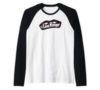 The Lone Ranger Silver Rides Collage Front & Back Raglan Baseball Tee
