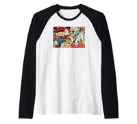 The Lone Ranger Silver Rides Collage Raglan Baseball Tee