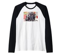 The Lone Ranger Vintage Memorabilia Collage Raglan Baseball Tee