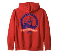 The Lone Ranger Western Hero Frame Zip Hoodie