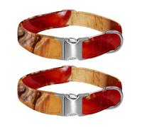 the Loneliness of a Streetlamp at Dawn Secure & Comfortable Reflective Pet Collar with Quick-Release Buckle for Dogs and Cats