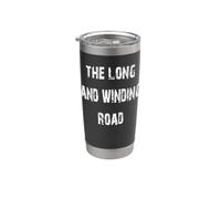 The Long and Winding Road Stainless Steel Insulated Tumbler