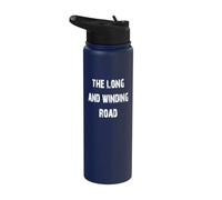 The Long and Winding Road Stainless Steel Insulated Water Bottle