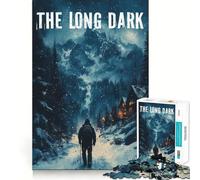 The Long Dark Poster Jigsaw Puzzles for Adults 1000 Piece Memory Boost Cozy Time Pattern Assembly Santa Wish List (38x52cm)