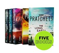 The Long Earth Series Books 1 - 5 Collection Set by Terry Pratchett & Stephen Baxter (Long Earth, Long War, Long Mars, Long Utopia & Long Cosmos)
