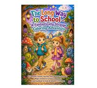 The Long Way to School - A Fantastically Strange Coloring Adventure: 85 Detailed Fantasy Journeys with Monsters, Gnomes, Magic Forests & Curious ... Coloring Book for Kids & Seniors | 173 Pages