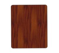 The Look Of Warm Oak Wood Grain Texture Soft Multi Size Rubber Lock Edge Mouse Pad Vertical Design 7.9X9.4 In