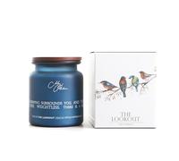 The Lookout - British Birds Design Candle | Eucalptus Peppermint Scent by Meg Hawkins