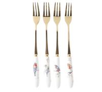 The Lookout Collection Cake Forks by Meg Hawkins; British Birds Design