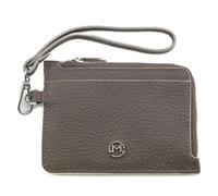 The Looplet Wrist Purse by Mala Leather- Genuine Leather Small Wallet with Detachable Strap, RFID Protection, Card Slots, ID Window & Coin Pocket (Mink)
