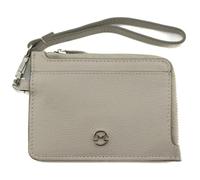 The Looplet Wrist Purse by Mala Leather- Genuine Leather Small Wallet with Detachable Strap, RFID Protection, Card Slots, ID Window & Coin Pocket (Stone)