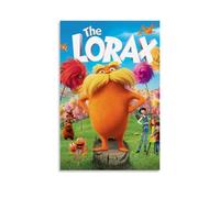 The LoraxWaterproof Poster Wall Painting Canvas Decorative Painting Suitable for Office Bedroom Decoration Living Room PosterUnframe-style24x36inch(60x90cm)