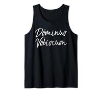 The Lord be With You Latin Phrase Mass Gift Dominus Vobiscum Tank Top