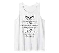 The Lord Bless You and Keep You; Deuteronomy 6:24-26 Tank Top
