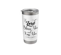 The Lord Bless You and Keep You - Prayer Stainless Steel Insulated Tumbler