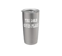 The Lord Gives Peace - Psalm 29:11 Stainless Steel Insulated Tumbler