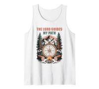 The Lord Guides My Path - Psalm 32:8 Christian Faith Camping Tank Top