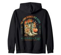 The Lord Guides Our Steps Chaos Life Zip Hoodie