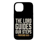 The Lord Guides Our Steps Proverbs 16:9 Bible Verse Case for iPhone 14