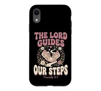 The Lord Guides Our Steps Proverbs 16:9 Bible Verse Case for iPhone XR
