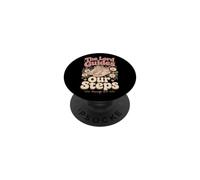 The Lord Guides Our Steps Proverbs 16:9 Bible Verse PopSockets Adhesive PopGrip