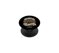 The Lord Guides Our Steps Proverbs 16:9 Bible Verse PopSockets Adhesive PopGrip