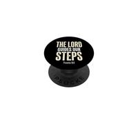 The Lord Guides Our Steps Proverbs 16:9 Bible Verse PopSockets Adhesive PopGrip