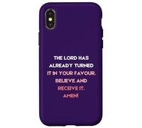 The Lord Has Already Turned It In Your Favour Case for iPhone X/XS