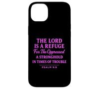The Lord Is a Refuge Psalm 9:9 Bible Verse Faith Scripture Case for iPhone 14 Plus