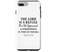 The Lord Is a Refuge Psalm 9:9 Bible Verse Faith Scripture Case for iPhone 7 Plus/8 Plus