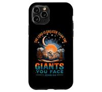 The Lord Is Greater Than The Giants You Face Case for iPhone 11 Pro