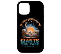 The Lord Is Greater Than The Giants You Face Case for iPhone 12/12 Pro