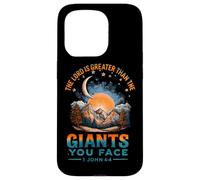 The Lord Is Greater Than The Giants You Face Case for iPhone 15 Pro
