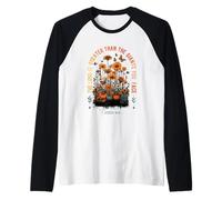 The Lord is Greater Than The Giants You Face Raglan Baseball Tee