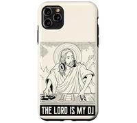 The Lord is my DJ - Funny Jesus God DJ Retro Rave Case for iPhone 11 Pro Max