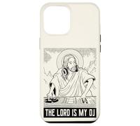 The Lord is my DJ - Funny Jesus God DJ Retro Rave Case for iPhone 12 Pro Max