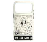 The Lord is my DJ - Funny Jesus God DJ Retro Rave Case for iPhone 17 Pro