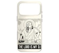 The Lord is my DJ - Funny Jesus God DJ Retro Rave Case for iPhone 17 Pro Max