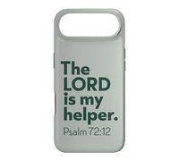 The LORD Is My Helper, Psalm 72 Christian Encouraging Gift Case for iPhone Air
