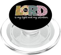 The Lord is My Light and My Salvation Christian PopSockets PopGrip for MagSafe