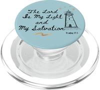The Lord Is My Light And My Salvation Psalm 27:1 Bible Faith PopSockets PopGrip for MagSafe