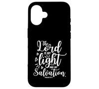 The Lord Is My Light And My Salvation Psalm 27:1 Case for iPhone 16